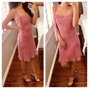 Laundry By Shelli Segal Silk Chiffon Dress